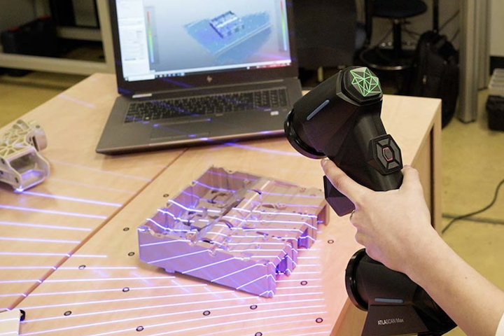 Handheld 3D scanner from Hexagon MI